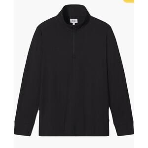 FEAT Unisex Black Roam QuarterZip